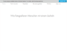 Tablet Screenshot of foto-studio-krieger.de